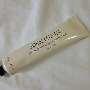 Josie Maran Whipped Argan Oil Body Butter Sealed Unscented 2.37 oz travel size